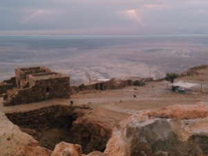 Masada ruins. Shot with iPhone5, ©ElineMillenaar